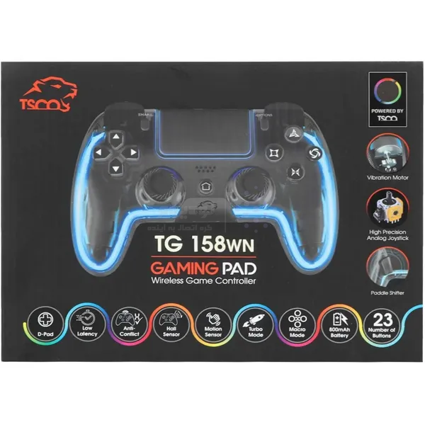 دسته بازی بی سیم تسکو مدل TG 158WN