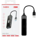 هاب 4 پورت USB3.0 مکس مدل MV-33