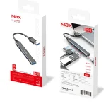 هاب 4 پورت USB3.0 مکس مدل V30