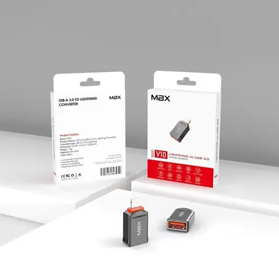 اوتی جی (OTG IPHONE) آیفون برند MAX مدل V10