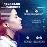 هندزفری گردنی لنوو مدل HE05x