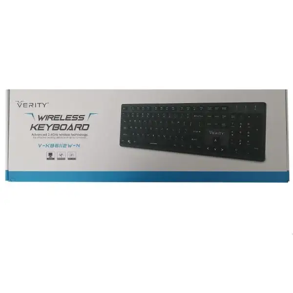 کیبورد وریتی مدل V-KB6112W-N
