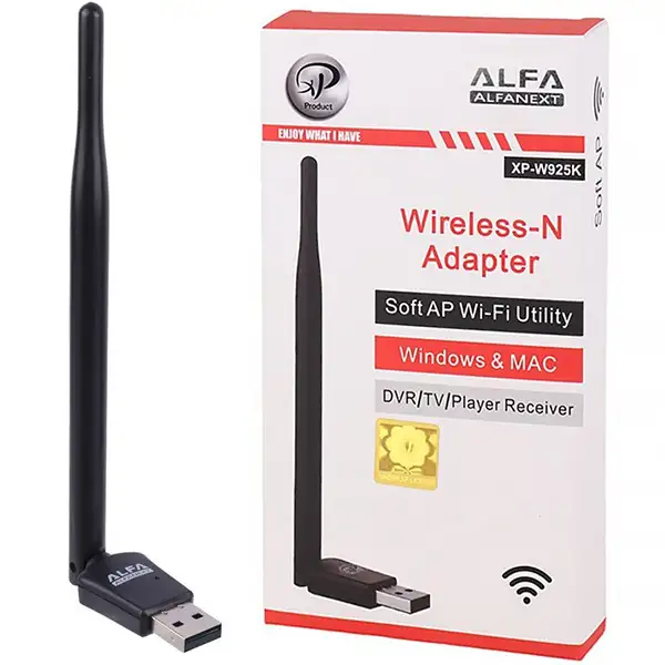 xp-xp-w925n-adapter-wireless-1 دانگل وایرلس XP Product مدل XP-W925N
